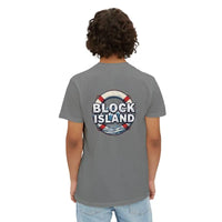 Block Island Pocket T Shirt Casual Summer Vibe Unisex Cotton Tee - Ocean State Styles