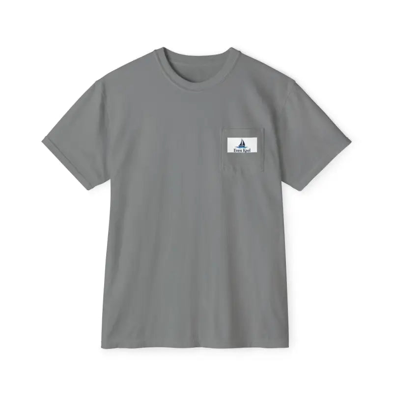 Block Island Pocket T Shirt Casual Summer Vibe Unisex Cotton Tee - Ocean State Styles