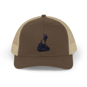 Block Island Porkchop Snapback Trucker Cap for Casual Style - Ocean State Styles