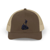 Block Island Porkchop Snapback Trucker Cap for Casual Style - Ocean State Styles