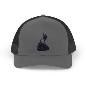 Block Island Porkchop Snapback Trucker Cap for Casual Style - Ocean State Styles