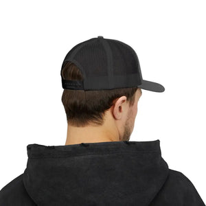 Block Island Porkchop Snapback Trucker Cap for Casual Style - Ocean State Styles