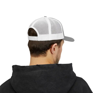 Block Island Porkchop Snapback Trucker Cap for Casual Style - Ocean State Styles