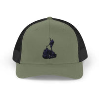 Block Island Porkchop Snapback Trucker Cap for Casual Style - Ocean State Styles