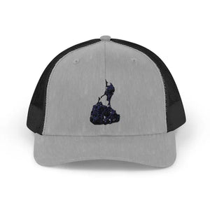 Block Island Porkchop Snapback Trucker Cap for Casual Style - Ocean State Styles