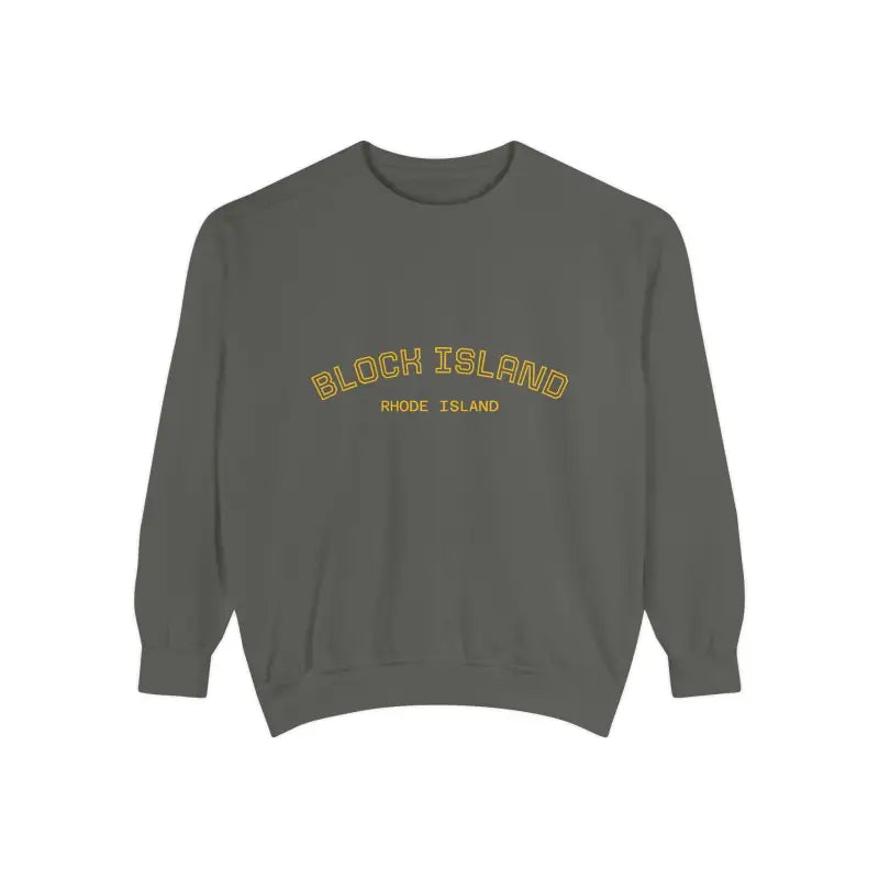 Block Island Rhode Island Unisex Sweatshirts in Lavender Light Blue and Navy Blue - Ocean State Styles