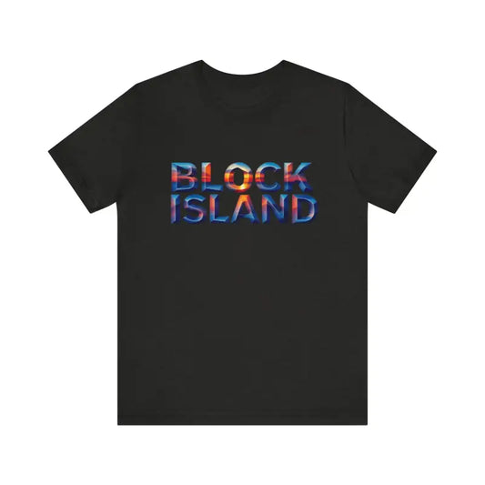 Block Island Sunset Unisex Jersey Tee for Everyday Style - Ocean State Styles