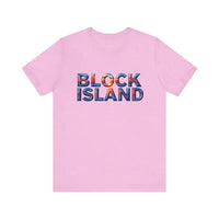 Block Island Sunset Unisex Jersey Tee for Everyday Style - Ocean State Styles