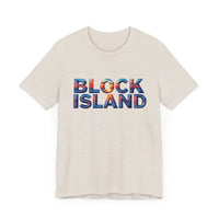 Block Island Sunset Unisex Jersey Tee for Everyday Style - Ocean State Styles