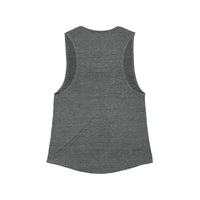 Block Island Sunset Women's Flowy Tank Top for Summer Style - Ocean State Styles