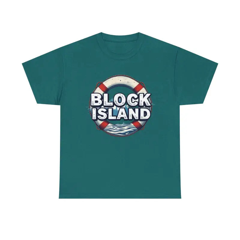 Block Island Unisex Cotton Tee for Everyday Comfort Wear - Ocean State Styles