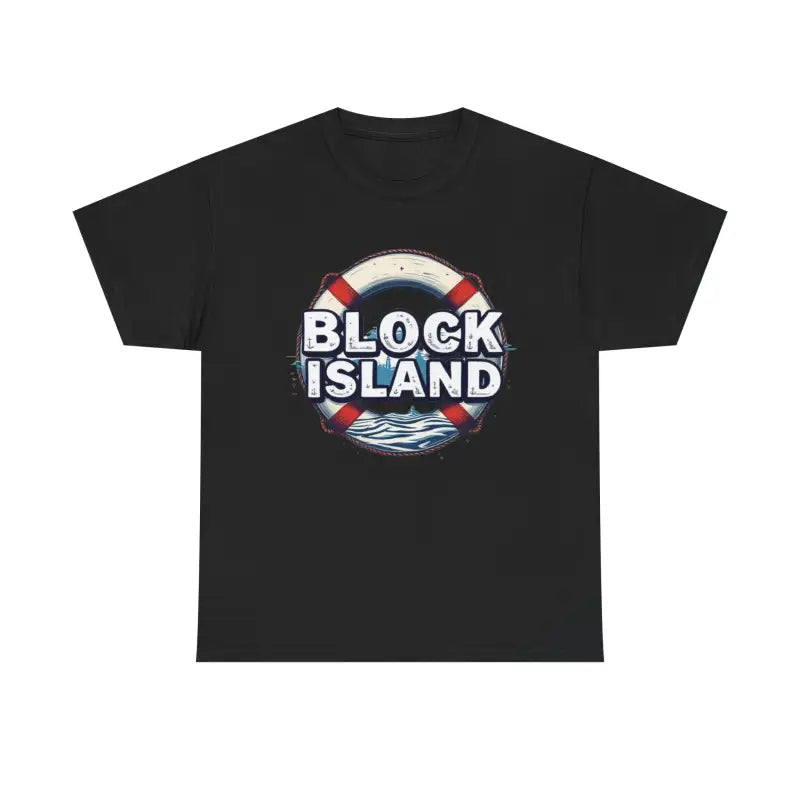 Block Island Unisex Cotton Tee for Everyday Comfort Wear - Ocean State Styles