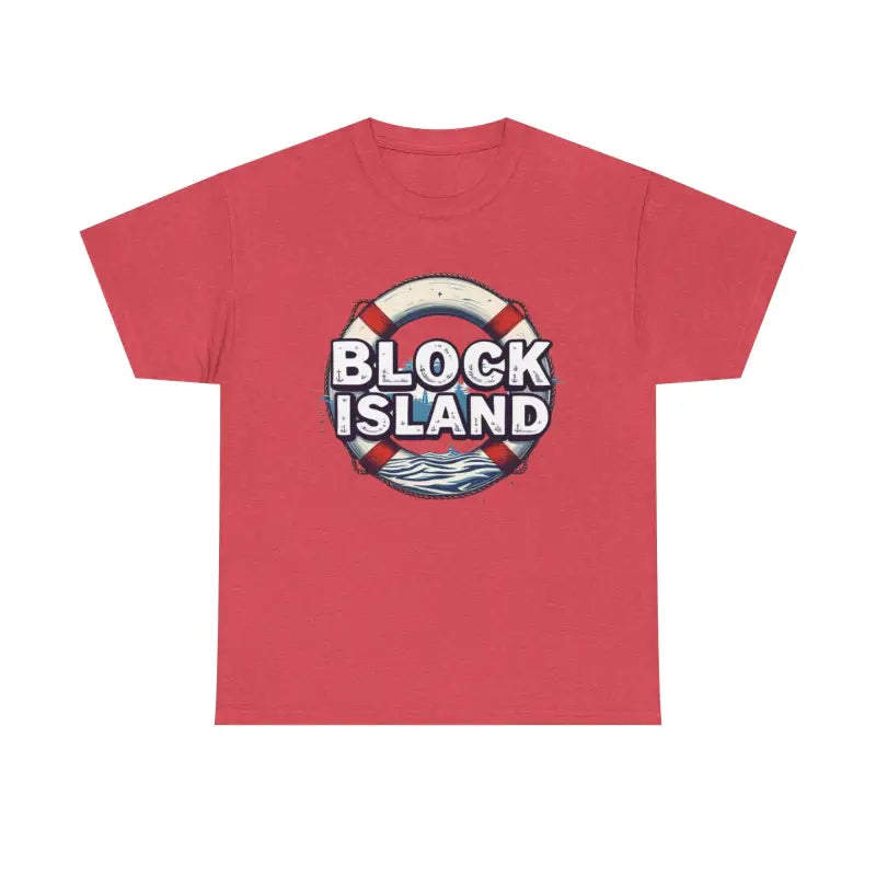 Block Island Unisex Cotton Tee for Everyday Comfort Wear - Ocean State Styles