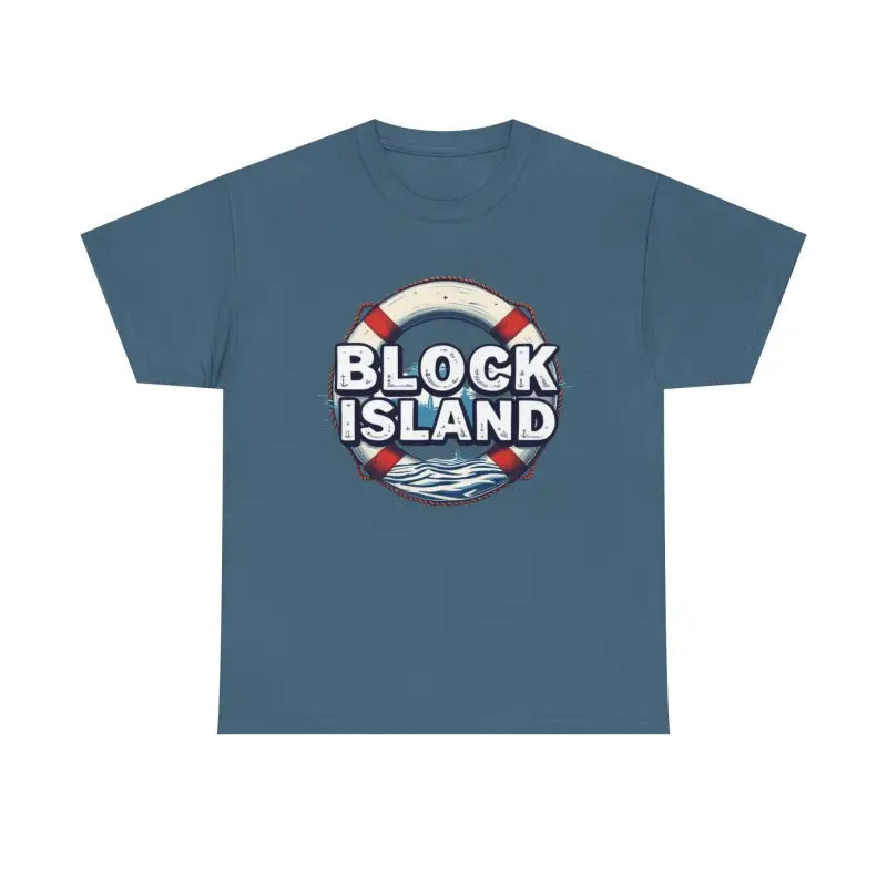 Block Island Unisex Cotton Tee for Everyday Comfort Wear - Ocean State Styles