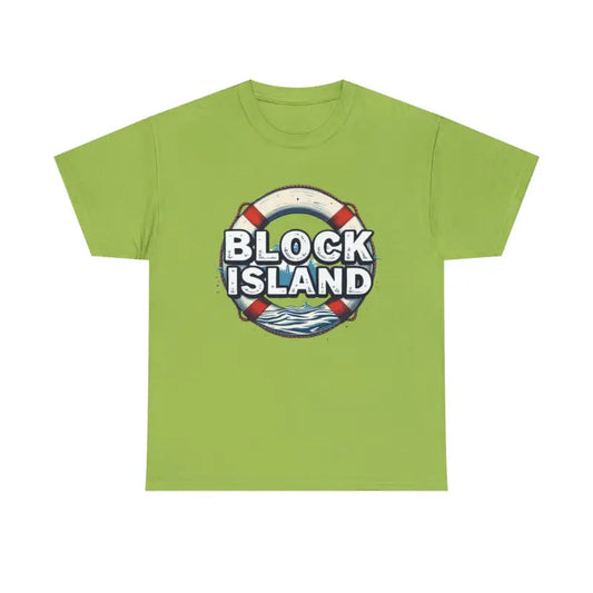 Block Island Unisex Cotton Tee for Everyday Comfort Wear - Ocean State Styles