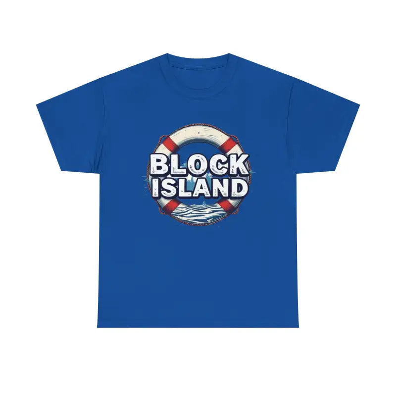 Block Island Unisex Cotton Tee for Everyday Comfort Wear - Ocean State Styles