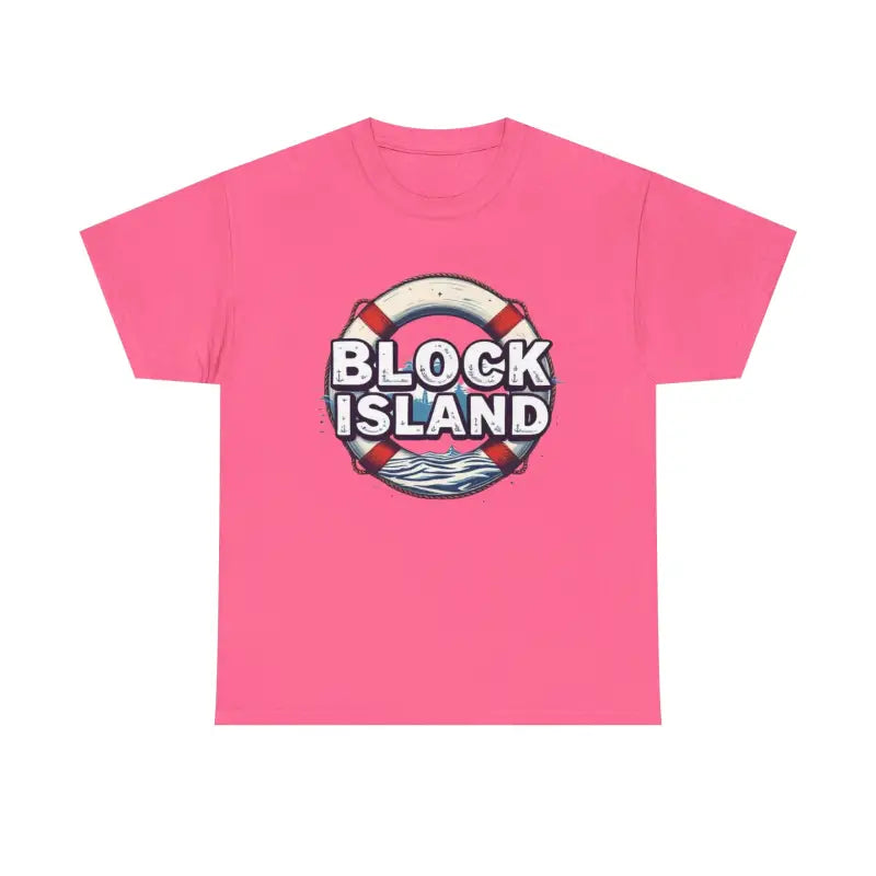 Block Island Unisex Cotton Tee for Everyday Comfort Wear - Ocean State Styles