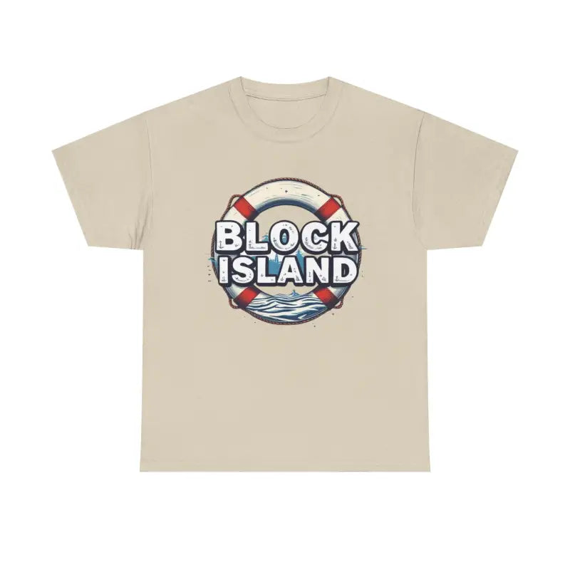 Block Island Unisex Cotton Tee for Everyday Comfort Wear - Ocean State Styles