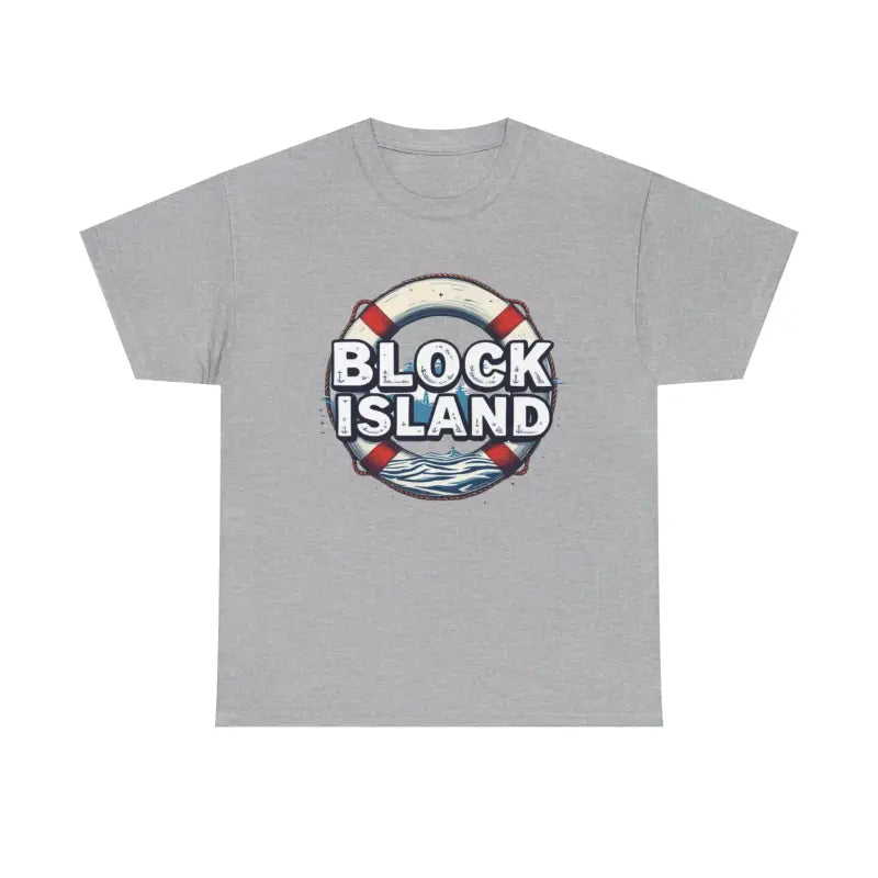 Block Island Unisex Cotton Tee for Everyday Comfort Wear - Ocean State Styles