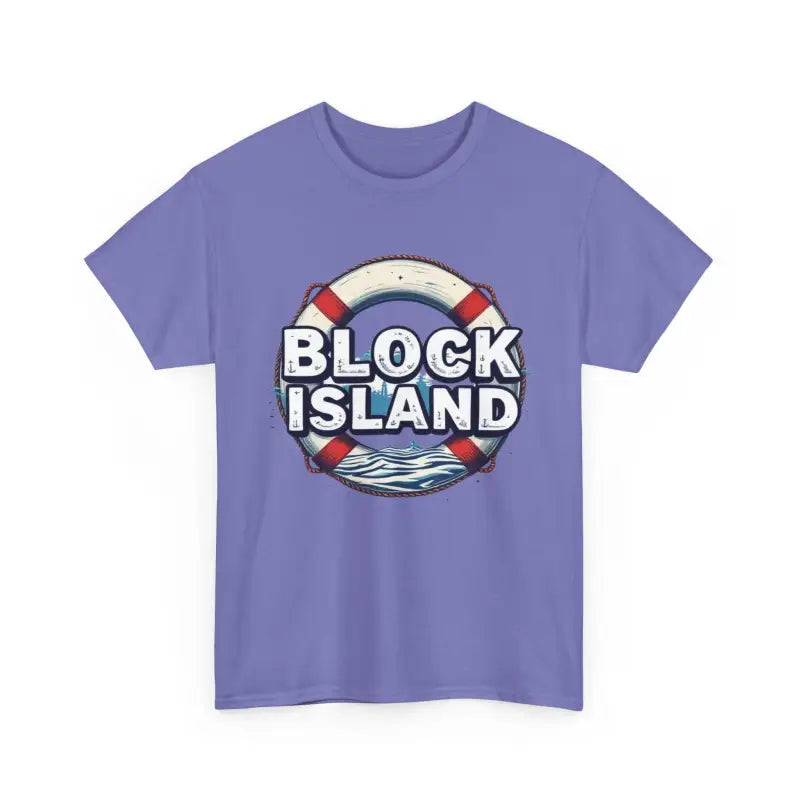 Block Island Unisex Cotton Tee for Everyday Comfort Wear - Ocean State Styles
