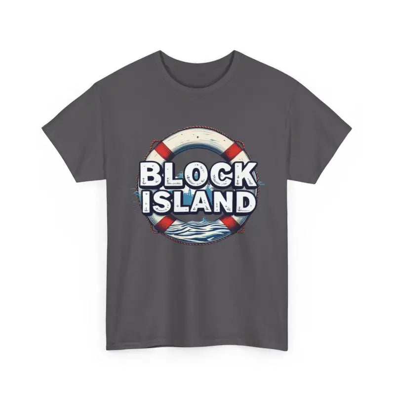 Block Island Unisex Cotton Tee for Everyday Comfort Wear - Ocean State Styles