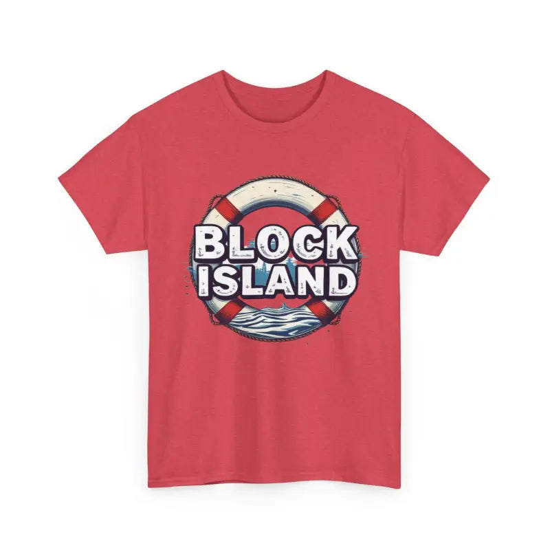 Block Island Unisex Cotton Tee for Everyday Comfort Wear - Ocean State Styles