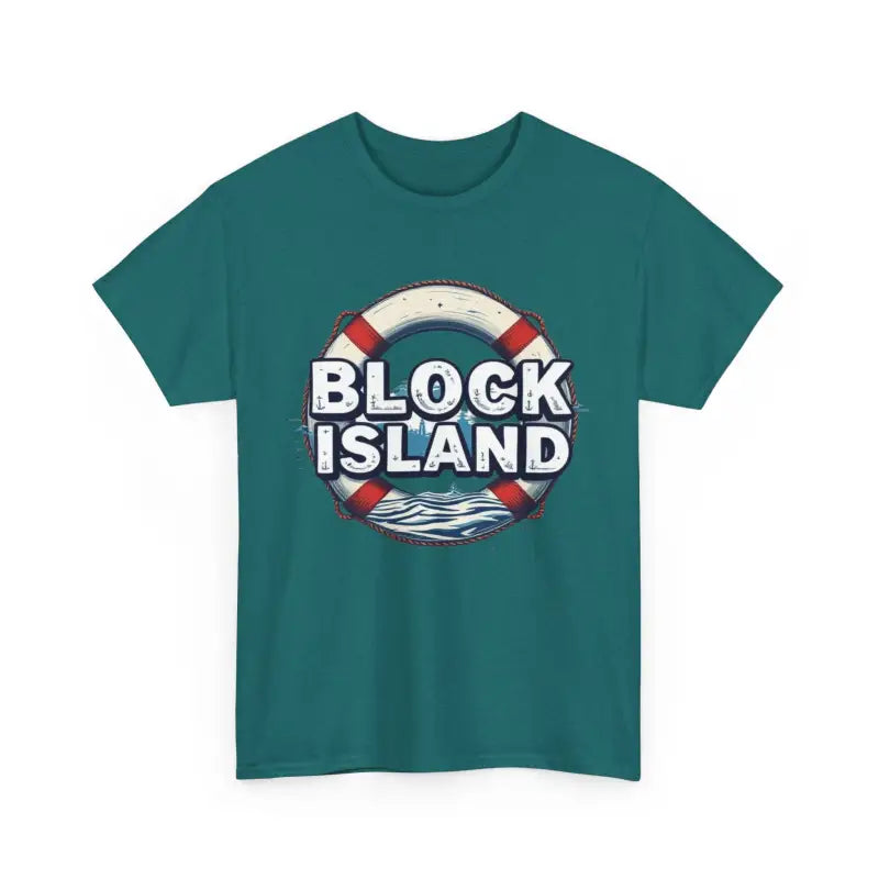 Block Island Unisex Cotton Tee for Everyday Comfort Wear - Ocean State Styles