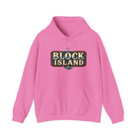 Block Island Unisex Heavy Blend Graphic Hoodie for Comfort - Ocean State Styles