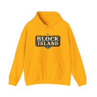 Block Island Unisex Heavy Blend Graphic Hoodie for Comfort - Ocean State Styles