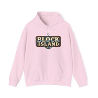 Block Island Unisex Heavy Blend Graphic Hoodie for Comfort - Ocean State Styles