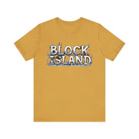 Block Island Unisex Jersey Tee Coastal Vibes Comfort - Ocean State Styles