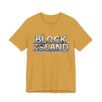 Block Island Unisex Jersey Tee Coastal Vibes Comfort - Ocean State Styles