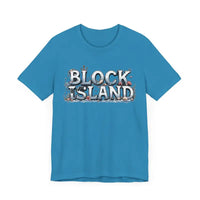 Block Island Unisex Jersey Tee Coastal Vibes Comfort - Ocean State Styles