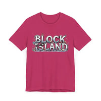 Block Island Unisex Jersey Tee Coastal Vibes Comfort - Ocean State Styles