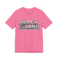 Block Island Unisex Jersey Tee Coastal Vibes Comfort - Ocean State Styles