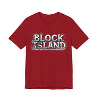 Block Island Unisex Jersey Tee Coastal Vibes Comfort - Ocean State Styles