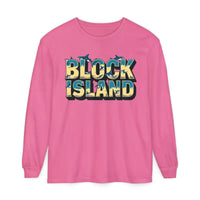 Block Island Unisex Long Sleeve Tee for Casual Comfort - Ocean State Styles