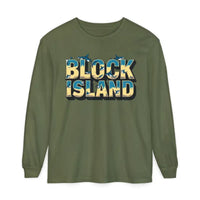 Block Island Unisex Long Sleeve Tee for Casual Comfort - Ocean State Styles