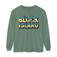 Block Island Unisex Long Sleeve Tee for Casual Comfort - Ocean State Styles