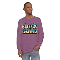 Block Island Unisex Long Sleeve Tee for Casual Comfort - Ocean State Styles