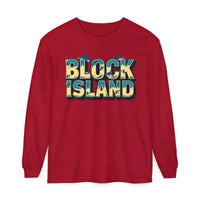 Block Island Unisex Long Sleeve Tee for Casual Comfort - Ocean State Styles