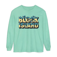 Block Island Unisex Long Sleeve Tee for Casual Comfort - Ocean State Styles