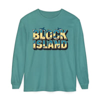 Block Island Unisex Long Sleeve Tee for Casual Comfort - Ocean State Styles