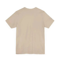 Blue Newport Beach Icons crew neck t-shirt in beige with short sleeves