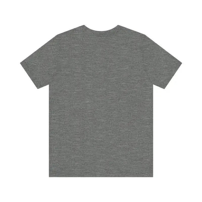Heather gray relaxed fit crew neck t-shirt with short sleeves