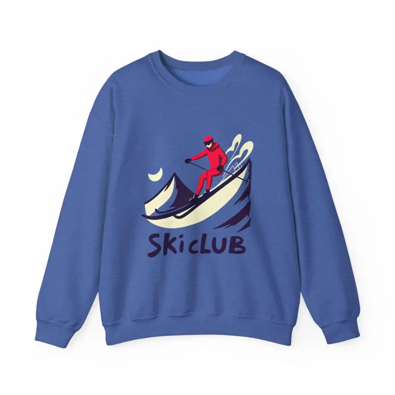 Blue Ski Club Heavy Blend Sweatshirt - Ocean State Styles