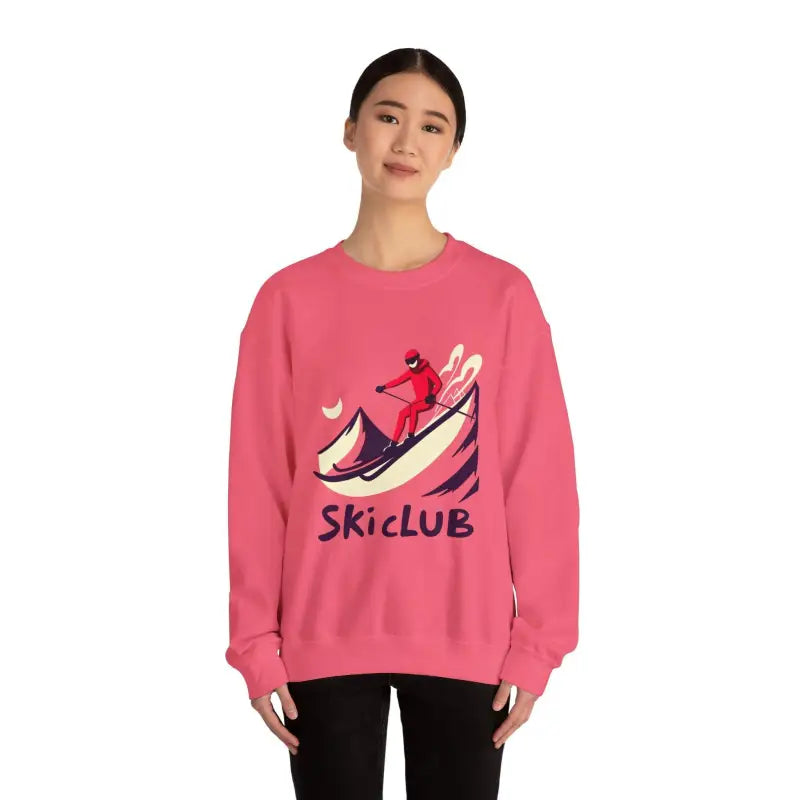 Blue Ski Club Heavy Blend Sweatshirt - Ocean State Styles