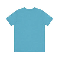 Blue T-Shirt with Mountain Graphic for Nature Lovers - Ocean State Styles