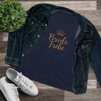 Bride Tribe Women's Cotton T-Shirt for Bachelorette Party Fun - Ocean State Styles