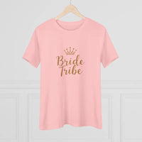 Bride Tribe Women's Cotton T-Shirt for Bachelorette Party Fun - Ocean State Styles